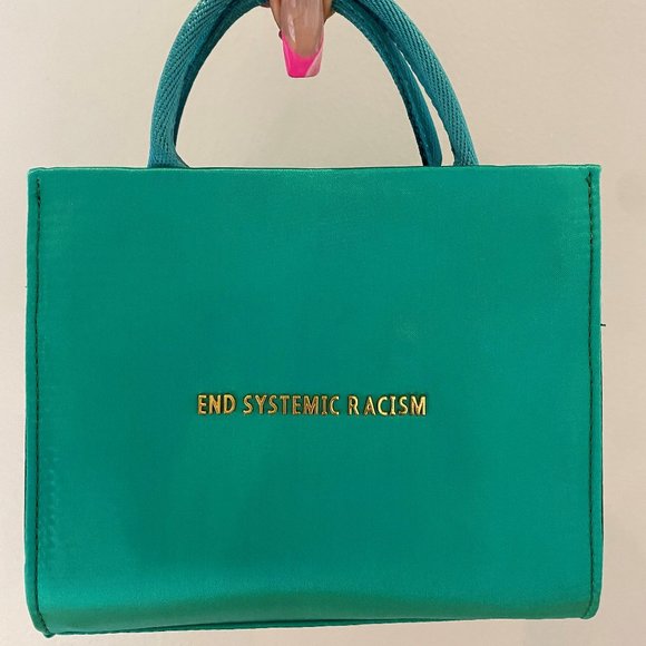 Brandon Blackwood Handbags - Exclusive Brandon Blackwood Green Satin ESR